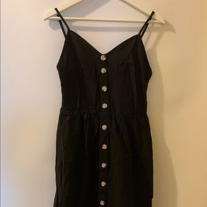 Women Black Mid Dress Sz Small
